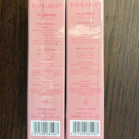 Handaiyan Plump & Pout Lip Plumping Booster With Chili Extract Set Color 4 and 6 - Picture 3 of 5